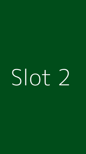 Tampilan Antarmuka Aplikasi Slot - 2