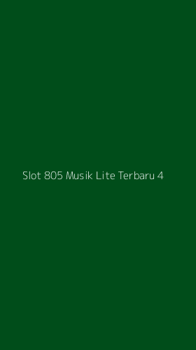 Tampilan Antarmuka Aplikasi Slot 805 Musik Lite Terbaru - 4