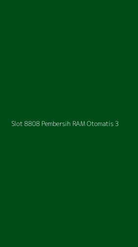 Tampilan Antarmuka Aplikasi Slot 8808 Pembersih Ram Otomatis - 3