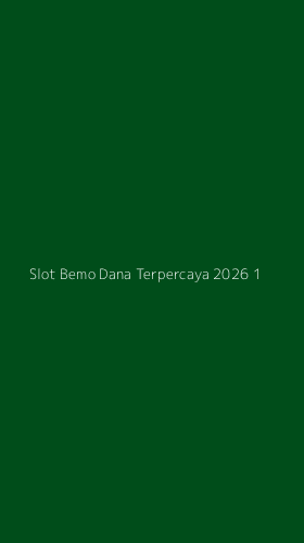 Tampilan Antarmuka Aplikasi Slot Bemo Dana Terpercaya 2026 - 1