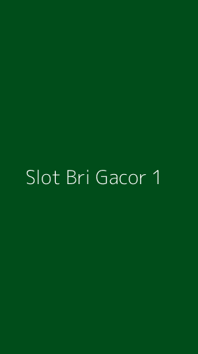 Tampilan Antarmuka Aplikasi Slot Bri Gacor - 1