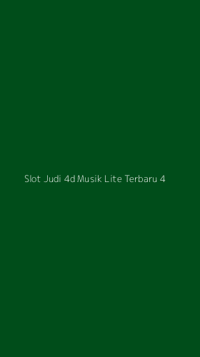 Tampilan Antarmuka Aplikasi Slot Judi 4d Musik Lite Terbaru - 4