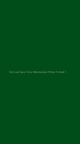 Tampilan Antarmuka Aplikasi Slot Luar Gacor Situs Rekomendasi Pilihan Terbaik - 1