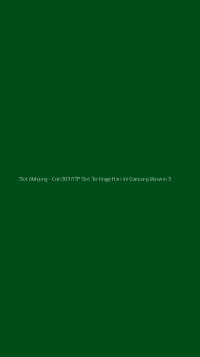 Tampilan Antarmuka Aplikasi Slot Mahjong - 3