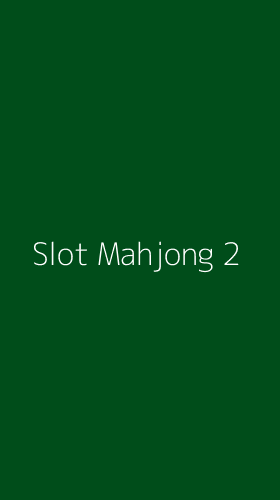 Tampilan Antarmuka Aplikasi Slot Mahjong - 2