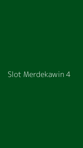 Tampilan Antarmuka Aplikasi Slot Merdekawin - 4