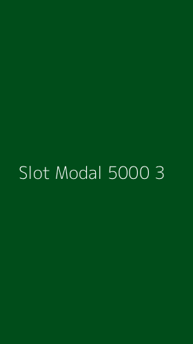 Tampilan Antarmuka Aplikasi Slot Modal 5000 - 3