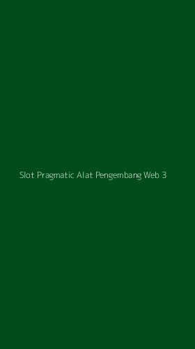Tampilan Antarmuka Aplikasi Slot Pragmatic Alat Pengembang Web - 3