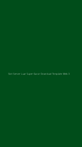 Tampilan Antarmuka Aplikasi Slot Server Luar Super Gacor Download Template Web - 3