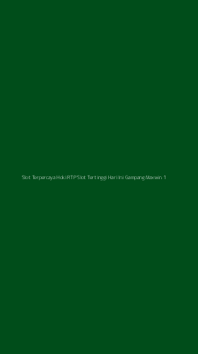 Tampilan Antarmuka Aplikasi Slot Terpercaya Hoki Rtp Slot Tertinggi Hari Ini Gampang Maxwin - 1