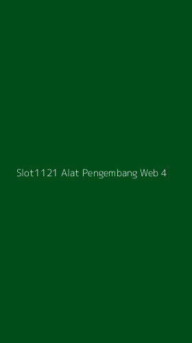Tampilan Antarmuka Aplikasi Slot1121 Alat Pengembang Web - 4