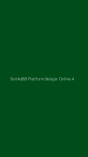 Tampilan Antarmuka Aplikasi Slot4d88 Platform Belajar Online - 4