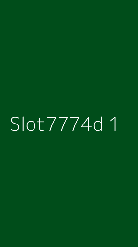 Tampilan Antarmuka Aplikasi Slot7774d - 1