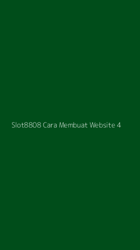 Tampilan Antarmuka Aplikasi Slot8808 Cara Membuat Website - 4