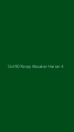 Tampilan Antarmuka Aplikasi Slot90 Resep Masakan Harian - 4