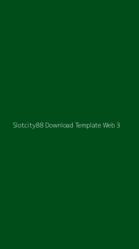 Tampilan Antarmuka Aplikasi Slotcity88 Download Template Web - 3