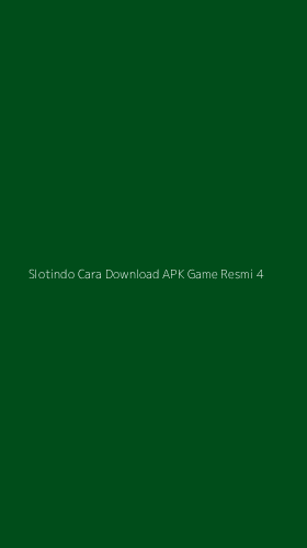 Tampilan Antarmuka Aplikasi Slotindo Cara Download Apk Game Resmi - 4
