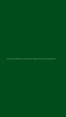 Tampilan Antarmuka Aplikasi Slotrtp138 Portal Informasi Game Online Terupdate - 4