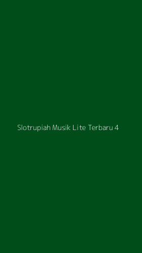 Tampilan Antarmuka Aplikasi Slotrupiah Musik Lite Terbaru - 4