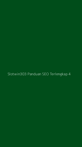 Tampilan Antarmuka Aplikasi Slotwin303 Panduan Seo Terlengkap - 4