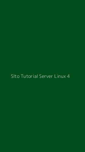Tampilan Antarmuka Aplikasi Slto Tutorial Server Linux - 4