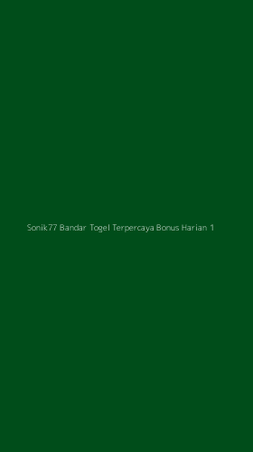 Tampilan Antarmuka Aplikasi Sonik77 Bandar Togel Terpercaya Bonus Harian - 1