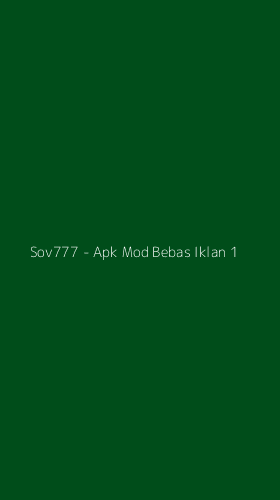 Tampilan Antarmuka Aplikasi Sov777 - Apk Mod Bebas Iklan - 1