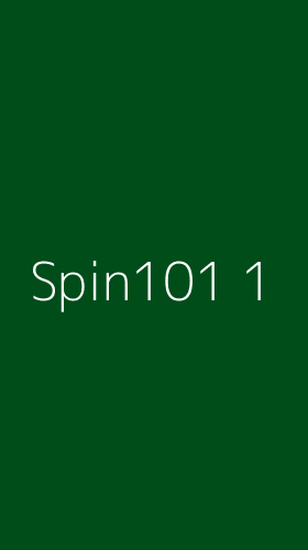 Tampilan Antarmuka Aplikasi Spin101 - 1
