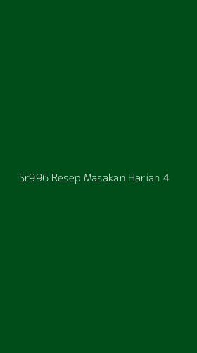 Tampilan Antarmuka Aplikasi Sr996 Resep Masakan Harian - 4
