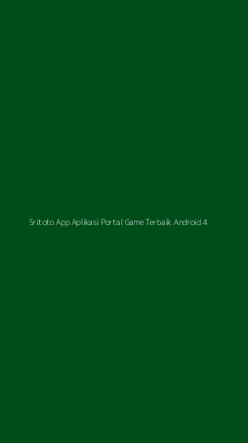Tampilan Antarmuka Aplikasi Sritoto App Aplikasi Portal Game Terbaik Android - 4