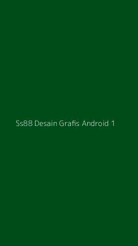 Tampilan Antarmuka Aplikasi Ss88 Desain Grafis Android - 1