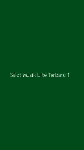 Tampilan Antarmuka Aplikasi Sslot Musik Lite Terbaru - 1