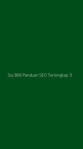 Tampilan Antarmuka Aplikasi Ssv388 Panduan Seo Terlengkap - 3