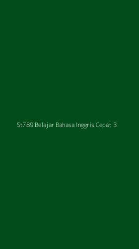 Tampilan Antarmuka Aplikasi St789 Belajar Bahasa Inggris Cepat - 3