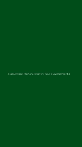 Tampilan Antarmuka Aplikasi Stadiumtogel Rtp Cara Recovery Akun Lupa Password - 2