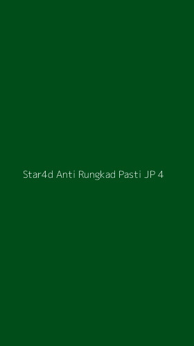 Tampilan Antarmuka Aplikasi Star4d Anti Rungkad Pasti Jp - 4