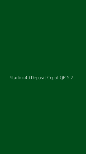 Tampilan Antarmuka Aplikasi Starlink4d Deposit Cepat Qris - 2