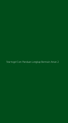 Tampilan Antarmuka Aplikasi Startogel Com Panduan Lengkap Bermain Aman - 2