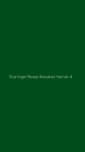Tampilan Antarmuka Aplikasi Startogel Resep Masakan Harian - 4