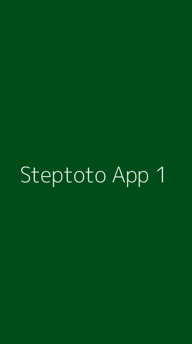Tampilan Antarmuka Aplikasi Steptoto App - 1