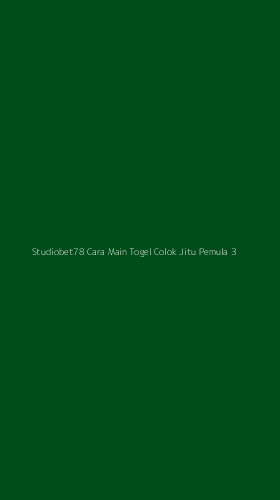 Tampilan Antarmuka Aplikasi Studiobet78 Cara Main Togel Colok Jitu Pemula - 3
