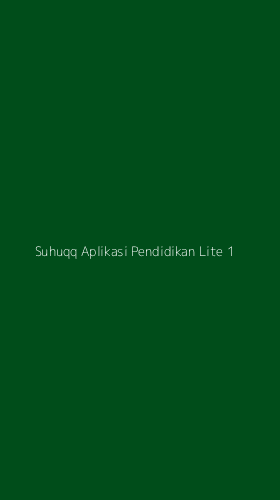 Tampilan Antarmuka Aplikasi Suhuqq Aplikasi Pendidikan Lite - 1
