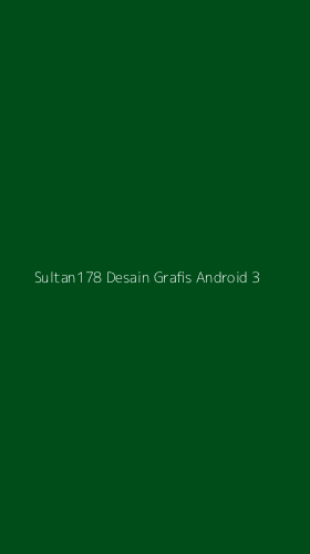 Tampilan Antarmuka Aplikasi Sultan178 Desain Grafis Android - 3