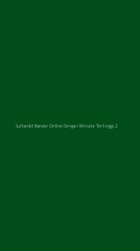 Tampilan Antarmuka Aplikasi Sultan4d Bandar Online Dengan Winrate Tertinggi - 2