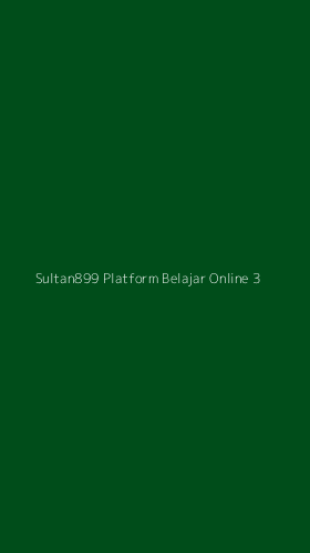 Tampilan Antarmuka Aplikasi Sultan899 Platform Belajar Online - 3