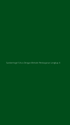 Tampilan Antarmuka Aplikasi Sumbertogel Situs Dengan Metode Pembayaran Lengkap - 4