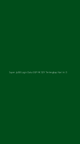 Tampilan Antarmuka Aplikasi Super Jp88 Login Data Sgp Hk Sdy Terlengkap Hari Ini - 3