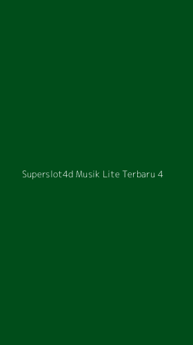 Tampilan Antarmuka Aplikasi Superslot4d Musik Lite Terbaru - 4