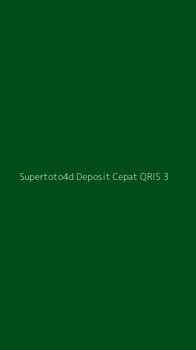 Tampilan Antarmuka Aplikasi Supertoto4d Deposit Cepat Qris - 3