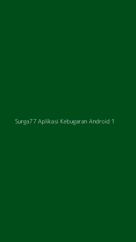 Tampilan Antarmuka Aplikasi Surga77 Aplikasi Kebugaran Android - 1